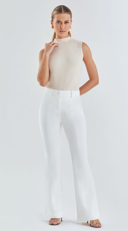 Calça Flare Cintura Alta - LENITA