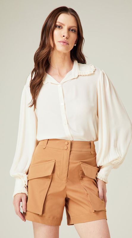 Camisa Manga Longa Off - LENITA