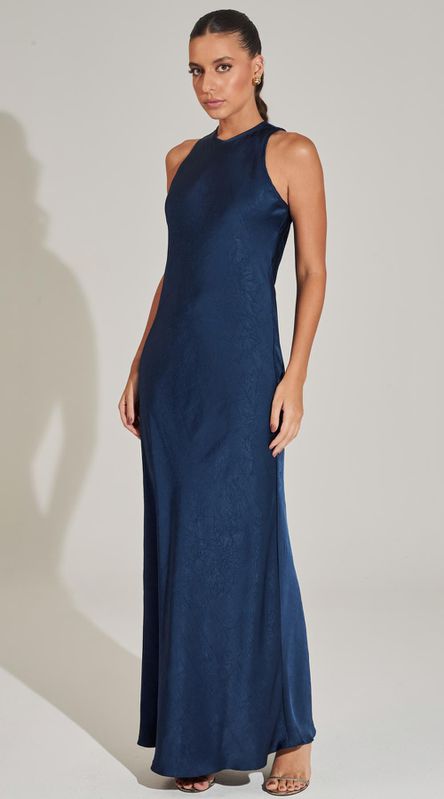 Vestido Midi Sleep Dress Azul - LENITA
