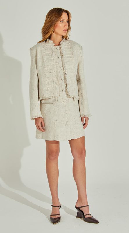 Blazer Com Aplicação Torçal - LENITA