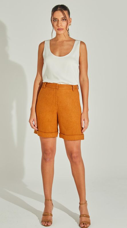 Camiseta Decote U - LENITA