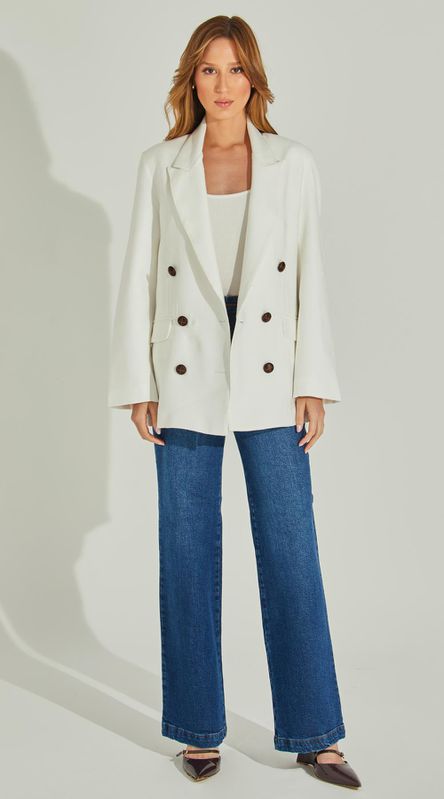 Blazer Oversized Com Maxi Botões - LENITA