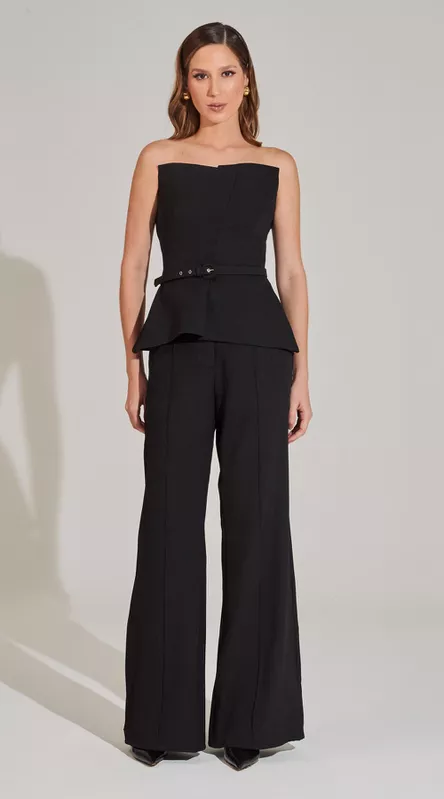 Conjunto Blusa e Calça Reta - LENITA