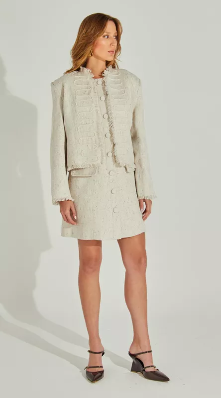 Blazer Com Aplicação Torçal - LENITA