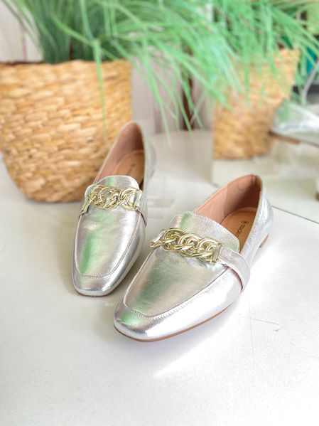 Mocassim Loafer Emma Prata - Sedução Store