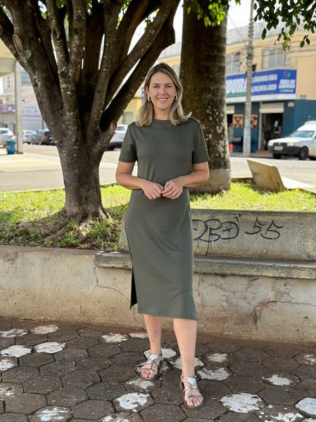 VESTIDO BIA VERDE MILITAR - Sedução Store