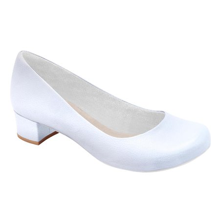 sapato confortavel branco