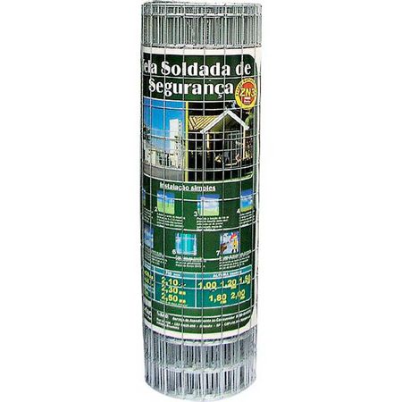 Tela Soldada Segurança 75 X 50MM X 2,10 X 2,00 X 2... - AGROCAC