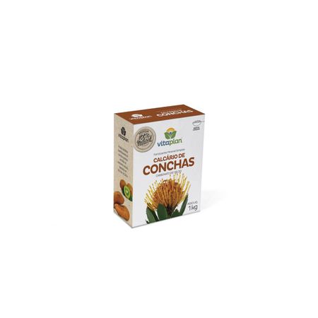 Calcário de Conchas 1kg Vitaplan - AGROCAC