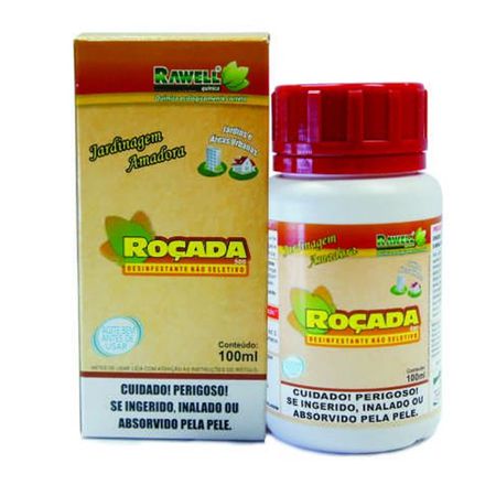 Herbicida não seletivo Mata mato Roçada 100 ml Raw... - AGROCAC