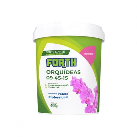 Fertilizante Forth Orquídeas Floração 400g - AGROCAC