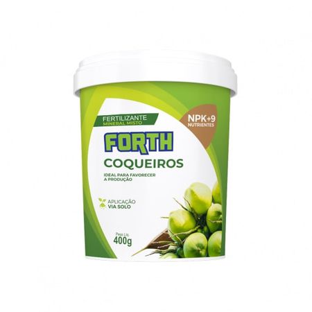 Fertilizante Forth Coqueiros 400g - AGROCAC