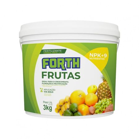 Fertilizante Forth Frutas 3kg - AGROCAC
