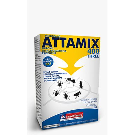 Attamix 400 Three 1Kg - Insetimax - AGROCAC