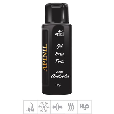 Gel Para Massagem Extra Forte Apinil 190g (13611). - Padrão