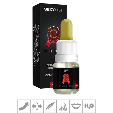 *Excitante Feminino O Segredo Gotas 10ml (CO284-14595) - Padrão