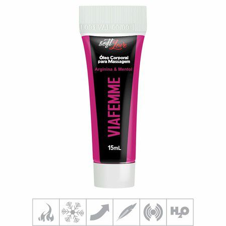 **Excitante Feminino ViaFemme Bisnaga 15ml (16847) - Padrão