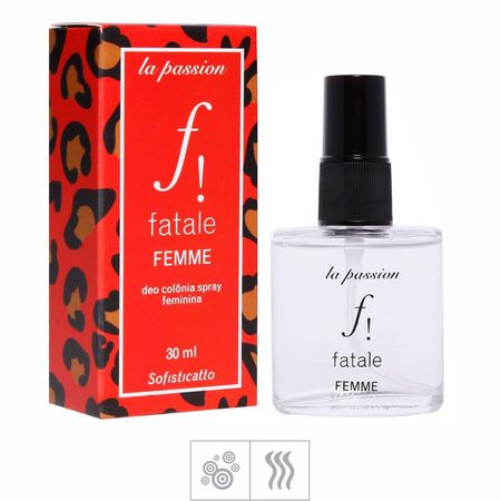 *Perfume Afrodisíaco La Passion F! Fatale 30ml (17167) - Feminino