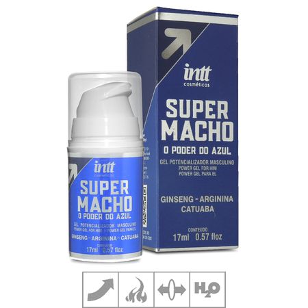 Excitante Masculino Super Macho o Poder do Azul 17ml (17266) - Padrão