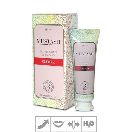 *PROMO - Excitante Feminino Mustash Clito K 15g Validade 06/24 (17504) - Padrão