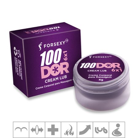 Gel Para Sexo Anal 100 Dor 6x1 For Sexy 4g (17560) - Padrão