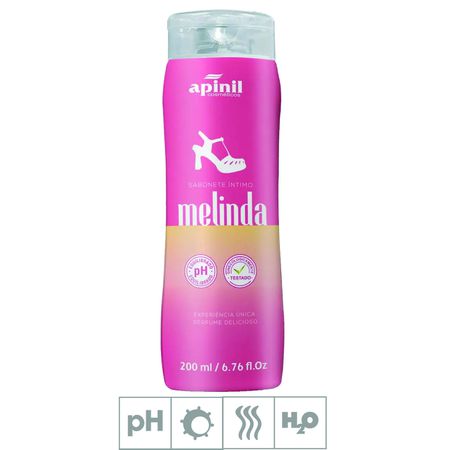 Sabonete Feminino Íntimo Apinil 200ml (17848) - Melinda