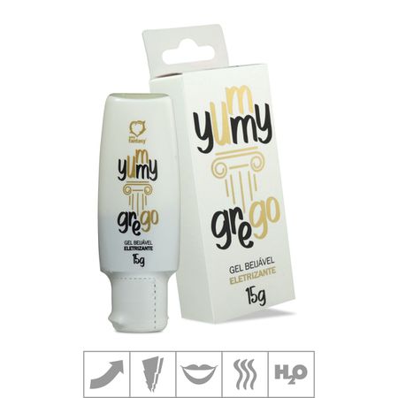 Gel Para Beijo Grego Yummy 15g (SF5040-ST721) - Eletrizante