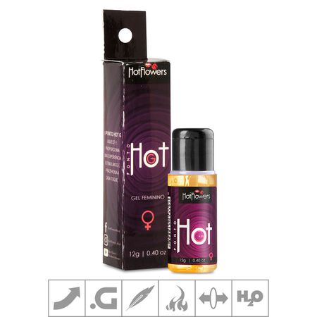 Excitante Feminino Ponto Hot G 12g (HC390) - Padrão