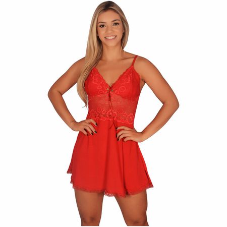 *Camisola Jamile (LK572) - Vermelho