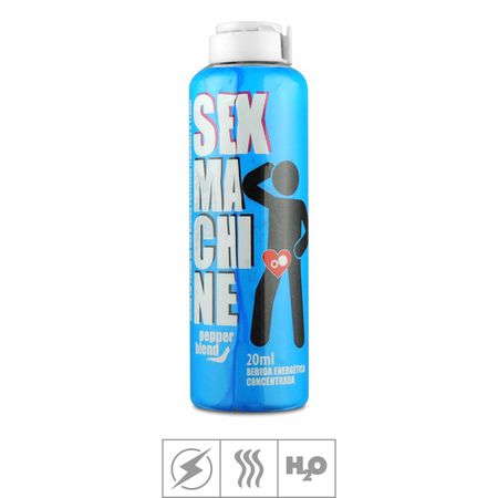 *PROMO - Energético Sex Machine Masculino 20ml Validade 08/23 (PB153M). - Padrão