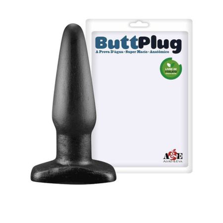 Plug Básico 11cm (PLUG09-10513-ST287) - Preto