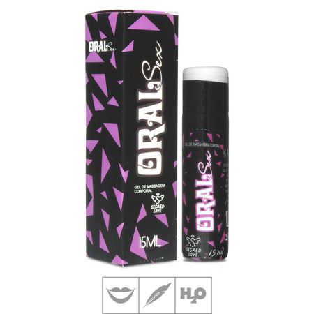 *Gel Comestível Oral Sex Hot 15ml (SL099) - Maçã Verde