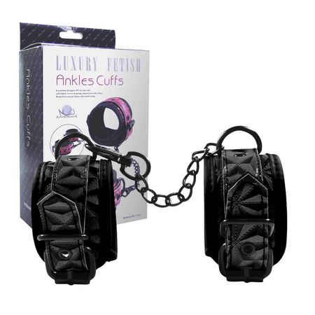 *Algema em Vinil Luxury Fetish VP (SM005-ST209) - Preto