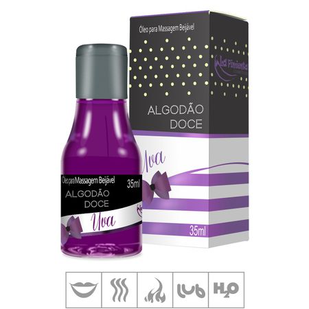 Gel Comestível Algodão Doce 35ml (ST134) - Uva