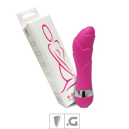 Vibrador G-SPOT Com Relevos VP (PS005D-ST429) - Magenta