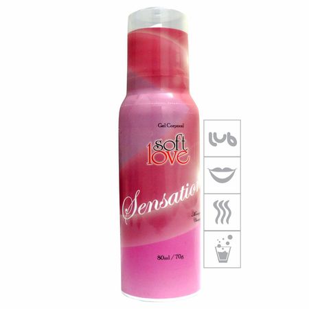 **Mousse Efervescente Sensations 80ml (ST559) - Morango c/ Champagne