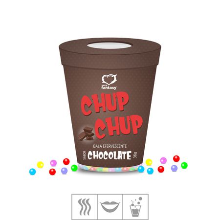 *PROMO - Bala Efervescente Chup Chup 36g Validade 09/22 (ST589) - Chocolate