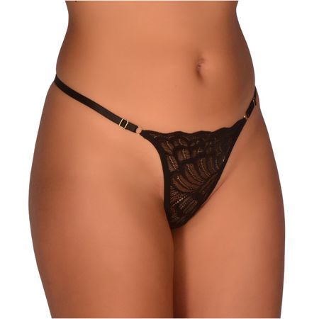 *Calcinha Sexy (LK113-ST763) - Preto