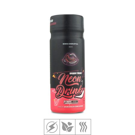 *Energético Neon Drink 60ml (ST832) - Morango C/ Lichia