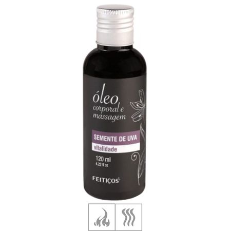 Óleo Corporal Para Massagem Feitiços 120ml (ST953) - Semente de Uva