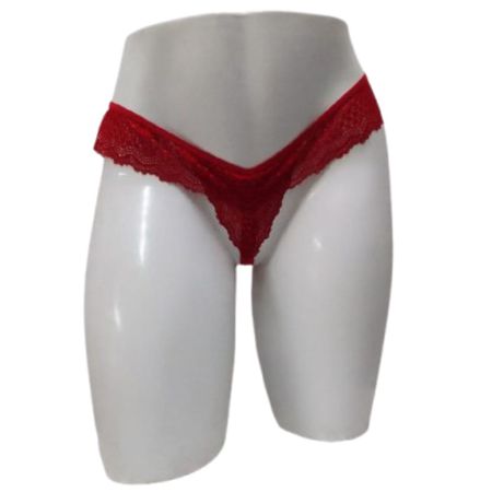 Calcinha Com Abertura 50 Tons (TO034) - Vermelho