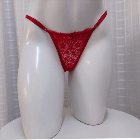Calcinha Para Personalização Com Tira Removível - (TR001) - Vermelho
