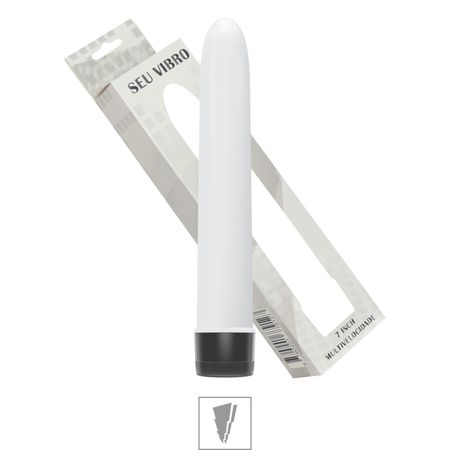 *Vibrador Personal Liso 15x9cm VP (PS007A-ST321) - Branco