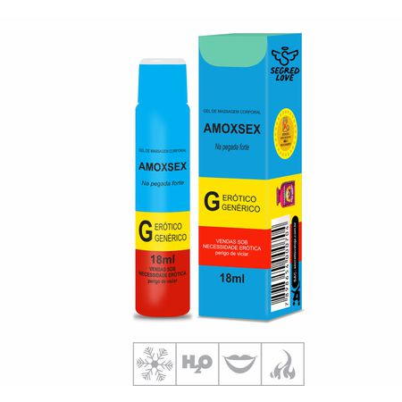 Gel Comestível Amoxsex 18ml (SL1471) - Hortelã