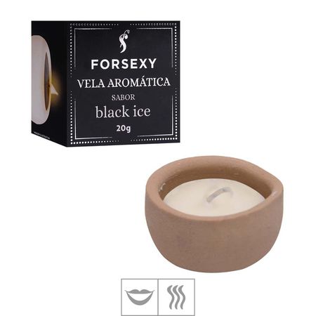 *Vela Aromática Beijável For sexy 20g (ST793) - Black Ice