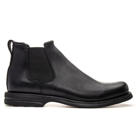 BOTA CHELSEA COMFORT COURO HIDROFUGADO PRETO - COUROWEST