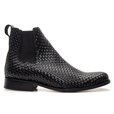 BOTA CHELSEA COURO TRICÊ NOBRE PRETO - COUROWEST