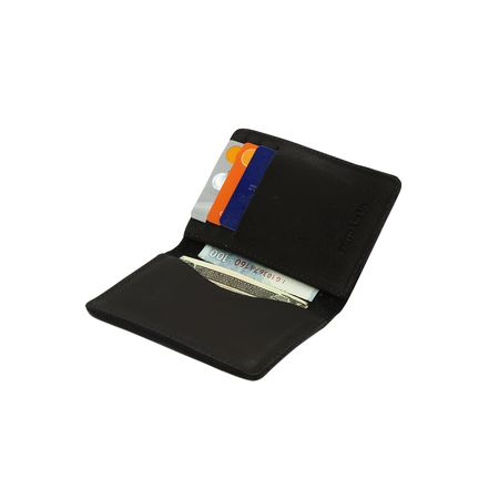 CARTEIRA SLIM COURO HIDROFUGADO PRETO - COUROWEST
