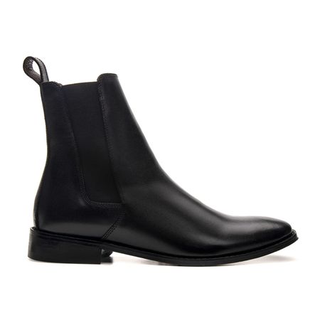 BOTA CHELSEA CLÁSSICA CANO LONGO NOBRE PRETO - COUROWEST