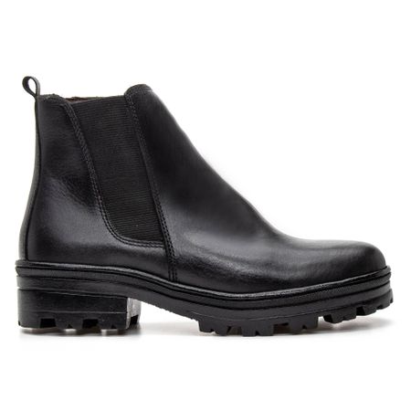 COTURNO ANATÔMICO FEMININO COURO NOBRE PRETO - COUROWEST